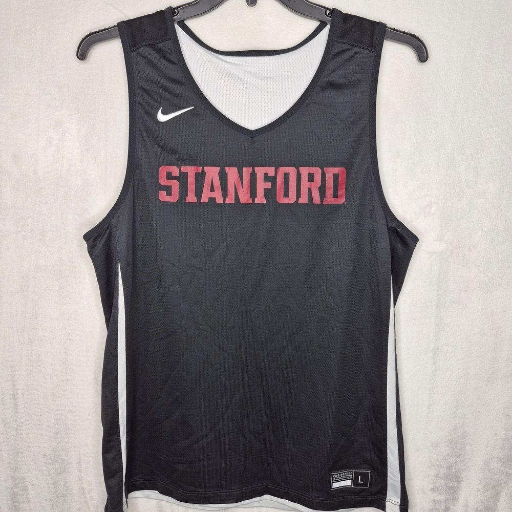Stanford Nike Basketball Jersey Reversible Practice #52 Large Likey Team‎ Issued